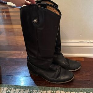 Frye Black Boots Sz 8